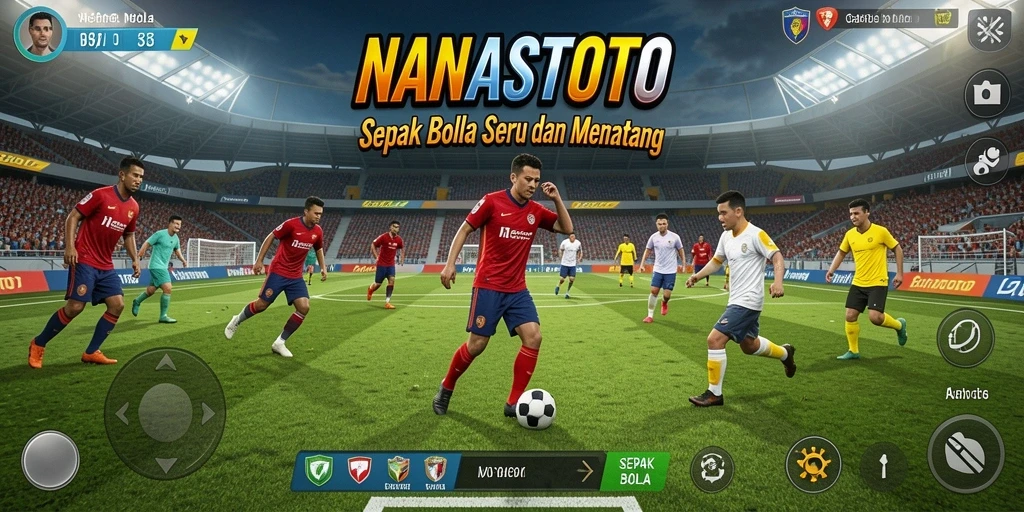 Antarmuka pengguna NANASTOTO yang menarik dan interaktif.
